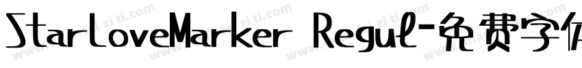 StarLoveMarker Regul字体转换